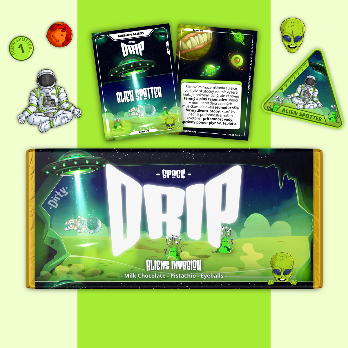 Space Drip - Aliens Invasion